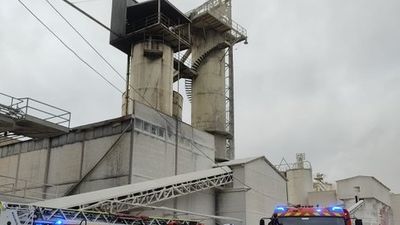 Extinguido sin heridos un incendio en una cementera en Arganda