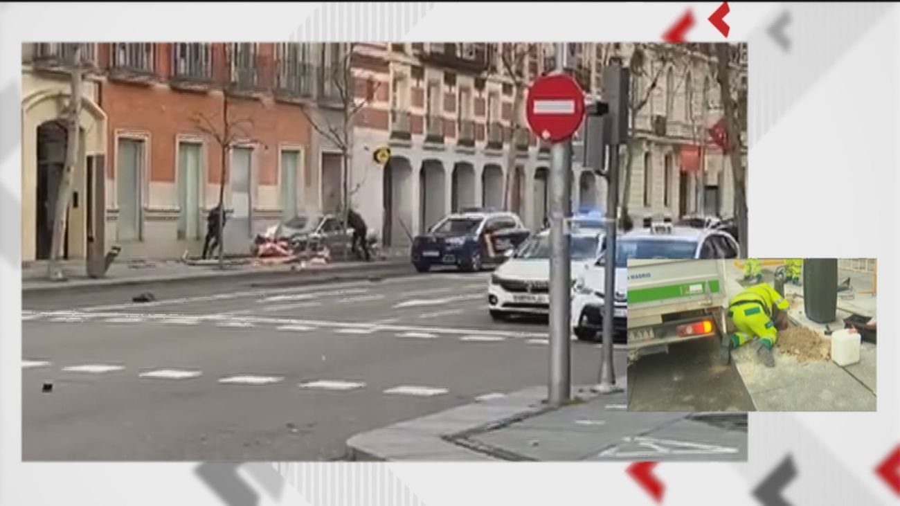 Los detenidos tras la persecución que acabó en la calle Serrano son violentos y tienen antecedentes