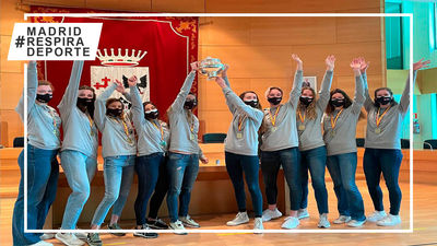 Voleibol Alcobendas luce la Copa de la Reina ante los alcobendenses
