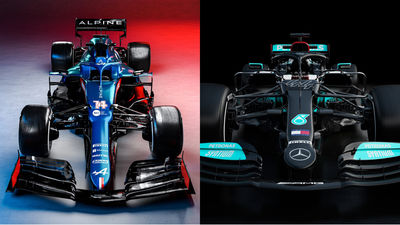 Alpine y Mercedes presentan los monoplazas de Alonso y Hamilton
