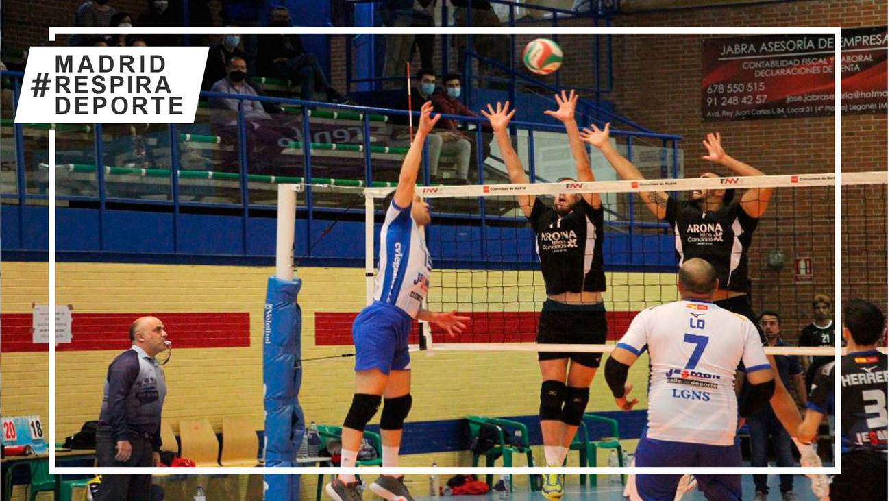 Voleibol Leganés pierde con el líder y está obligado a ganar en Málaga para clasificarse para la fase de ascenso
