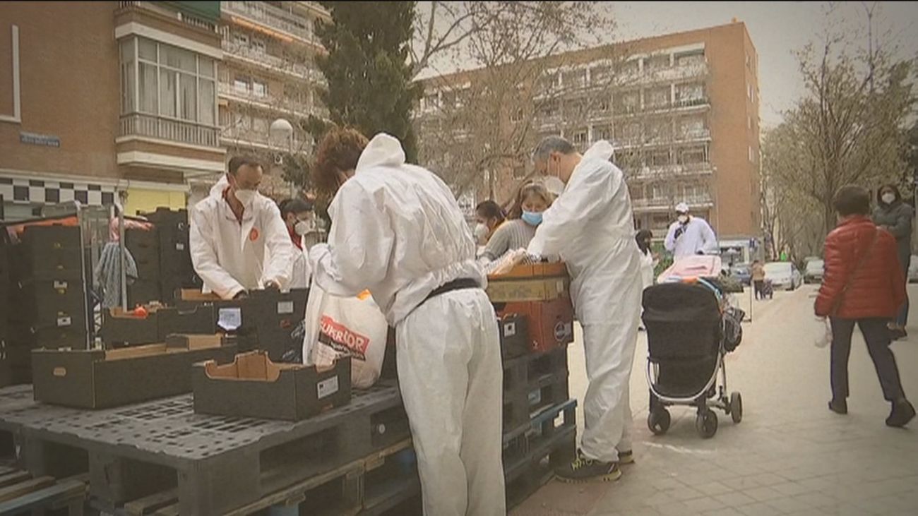 Cuando sabes que el siguiente en ir a las colas del hambre puedes ser tú