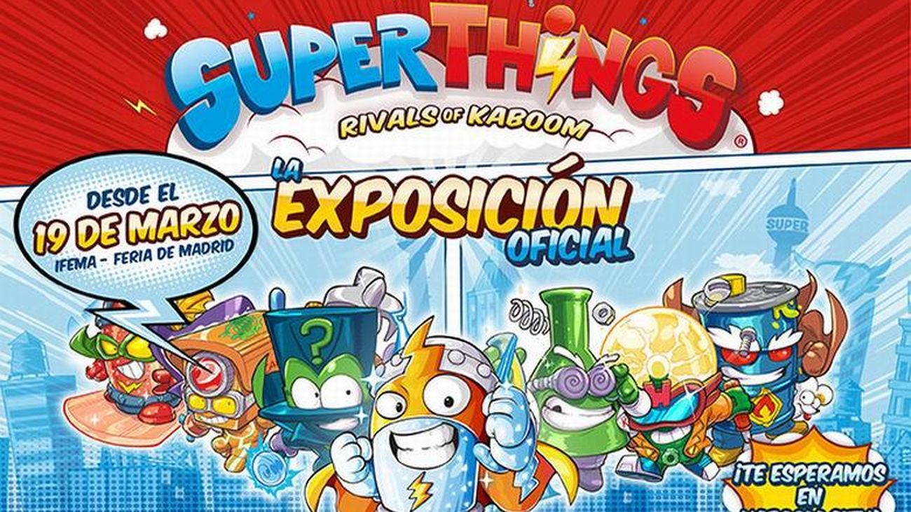 Los SuperThings llegan a Madrid con una gran exposición para los más pequeños