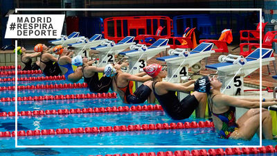 Gredos, El Valle y Moscardó podio junior del Campeonato de Madrid de Invierno de natación