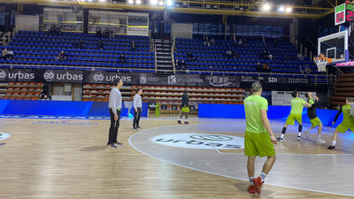 El Urbas Fuenlabrada se entrena con público
