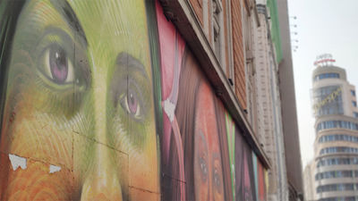 Los muros que hablan de feminismo en Madrid