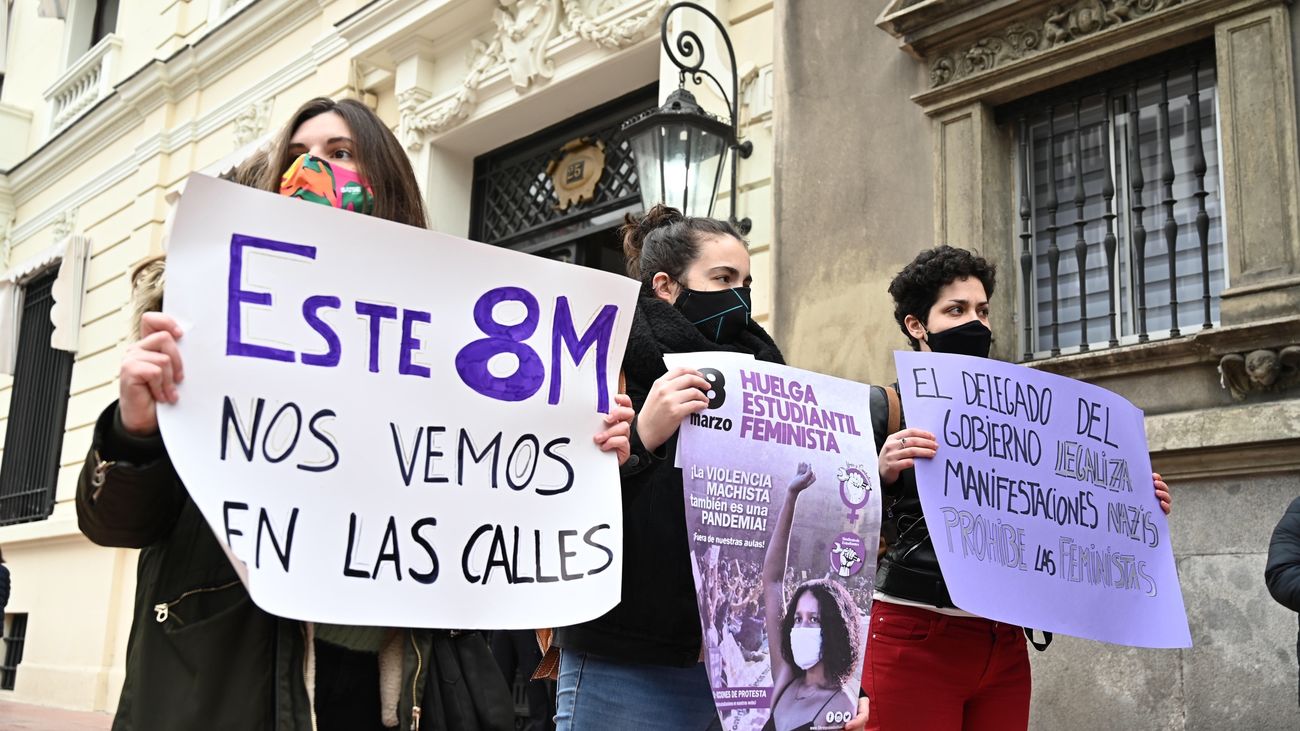El sindicato de Estudiantes desafía la prohibición de manifestarse el 8-M: "A las 12 de la mañana estaremos en Sol"