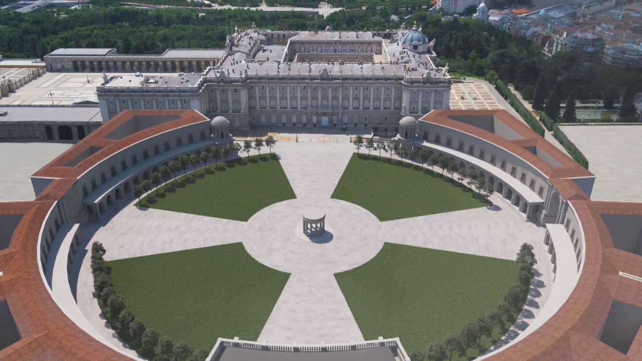 El monumental proyecto de la Plaza de Oriente