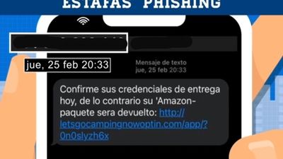 Cuidado si recibes un mensaje en tu móvil sobre la llegada de un paquete, puede ser una estafa