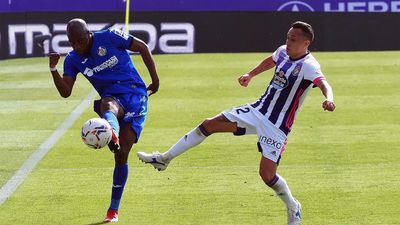 2-1. El Getafe cae ante el Valladolid