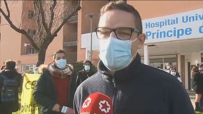 Conmoción entre los compañeros del enfermero asesinado en las urgencias del hospital de Alcalá