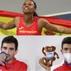 Peleteiro, plata en triple, Ureña en heptatlón y Mechaal bronce en 3.000