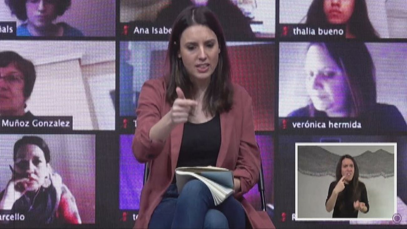 Montero dice que la fortaleza del feminismo no se medirá este año en la calle