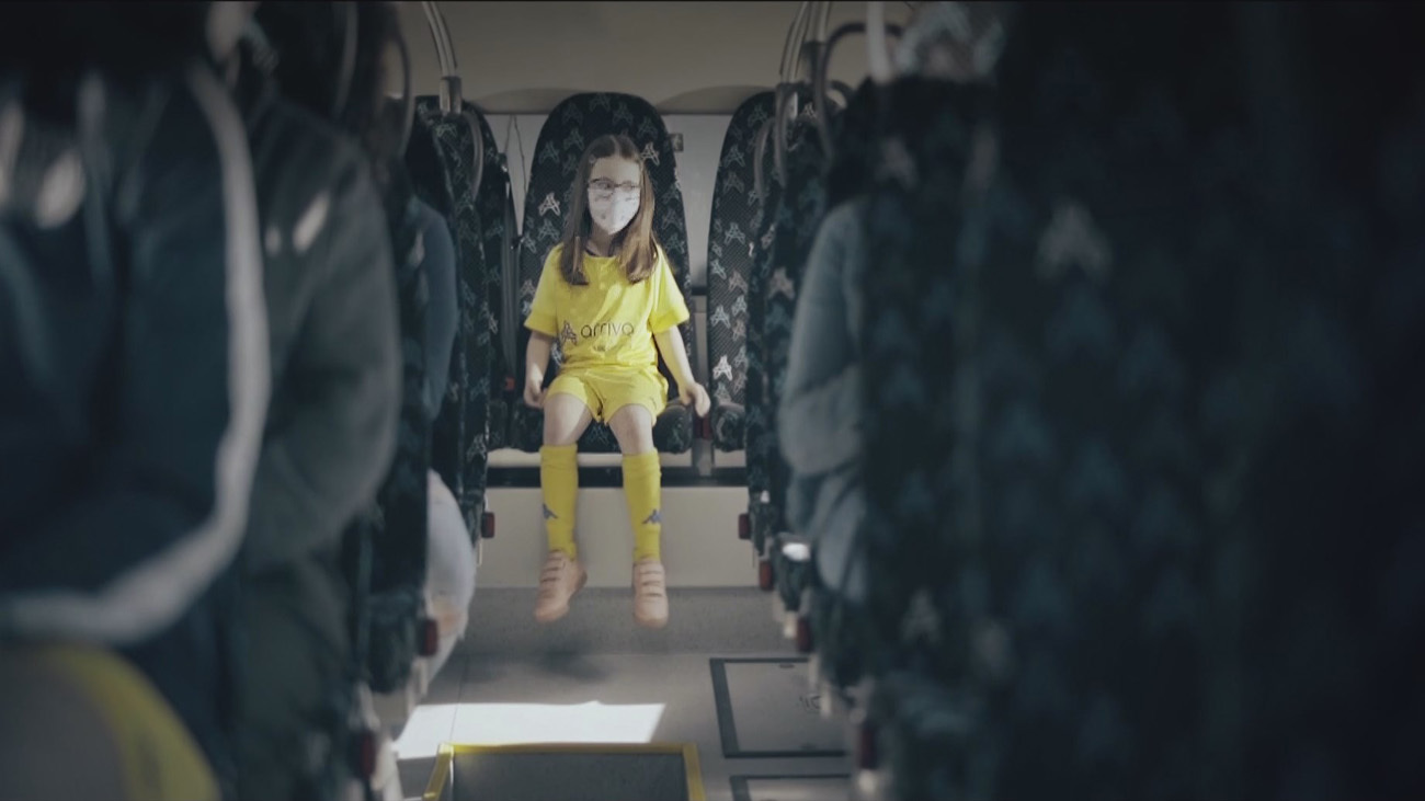 Lucía, la niña de la AD Alcorcón, protagonista de 'Tu destino lo eliges tú'