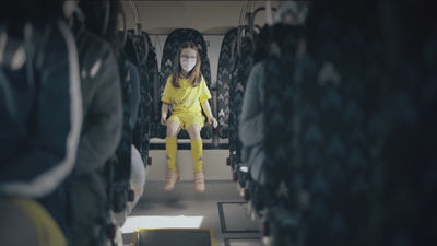 Lucía, la niña de la AD Alcorcón, protagonista de 'Tu destino lo eliges tú'