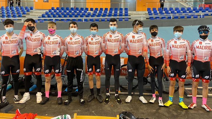 Selección madrileña de ciclismo en pista / @FMCICLISMO