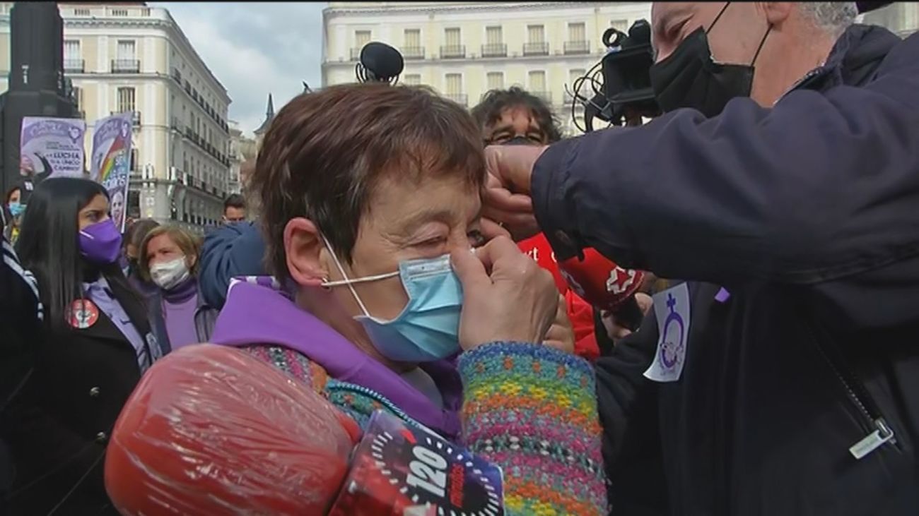 Incidentes en Sol durante la concentración no autorizada del Sindicato de Estudiantes