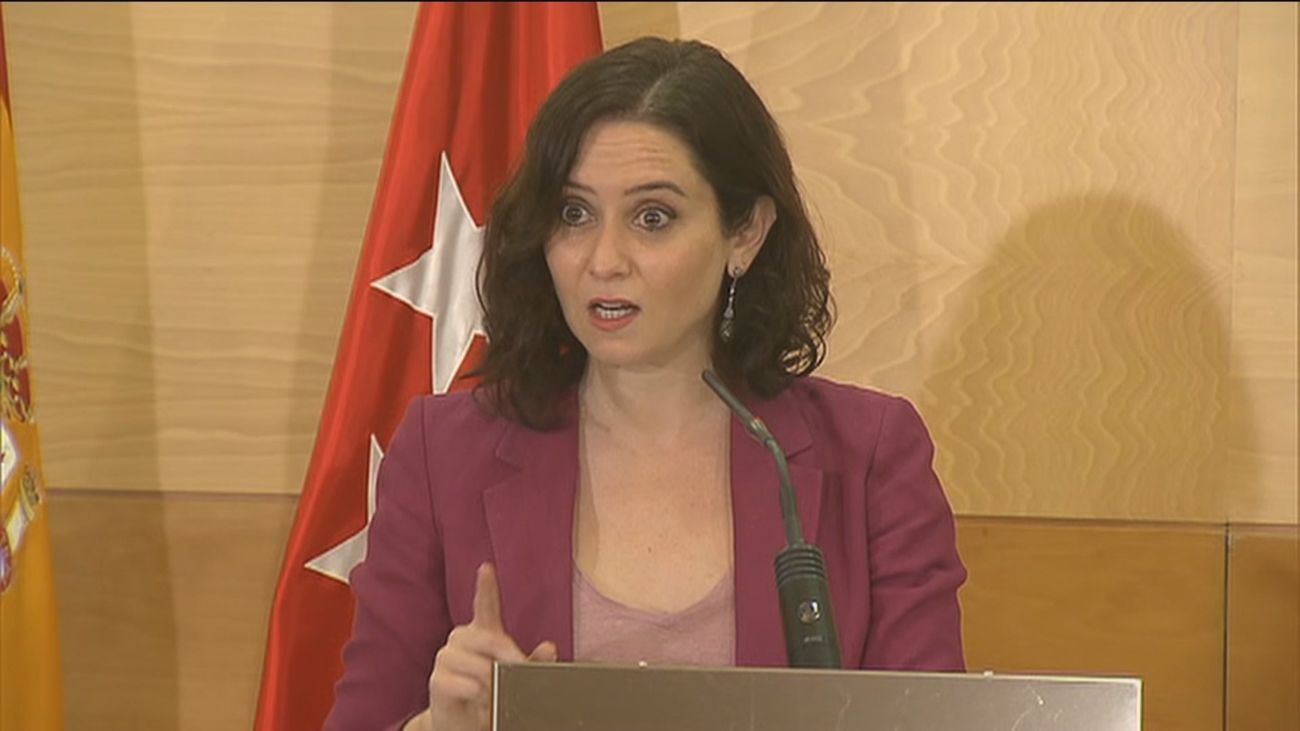 Ayuso insiste en que el cierre de las regiones en  Semana Santa sea la última opción