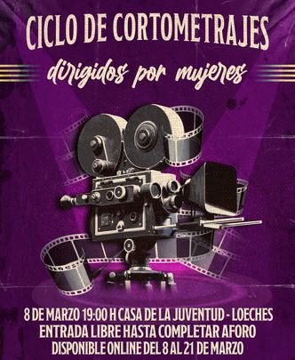 Cartel del ciclo de cortometrajes en la Mancomunidad Este de Madrid / MISSEM