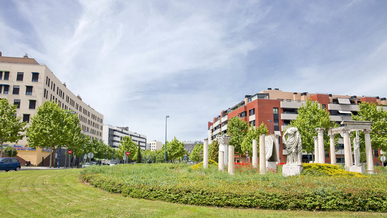 Rotonda de la ciudad de Leganés