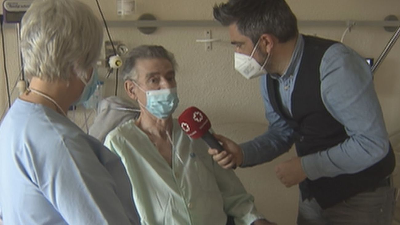 Enfermos de Covid se recuperan de las secuelas en el Hospital de la Fuenfría