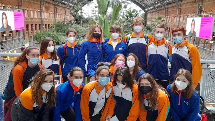 Equipo natación Gredos San Diego / @GSDcdeportivo