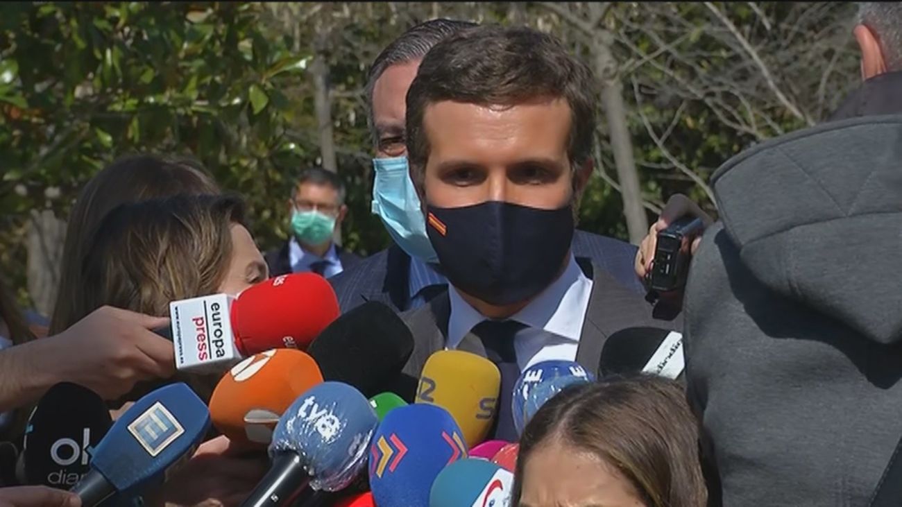 Casado: "Las elecciones en Madrid serán la primera etapa de la unión del centro derecha en torno al PP"