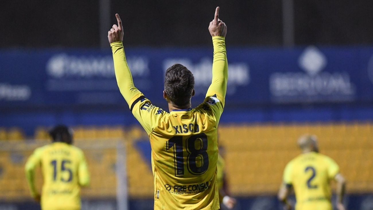 Xisco, jugador del Alcorcón: "Quería homenajear a mi padre"