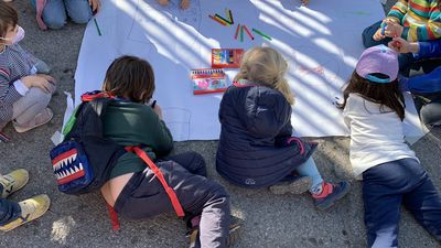 Nueve colegios de la capital se suman a la 'Revuelta Escolar' organizada en varias ciudades españolas