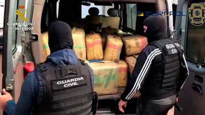 Golpe al narcotráfico de hachís en Huelva, con 60 detenidos