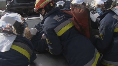 Así actúan los bomberos de la Comunidad ante situaciones críticas