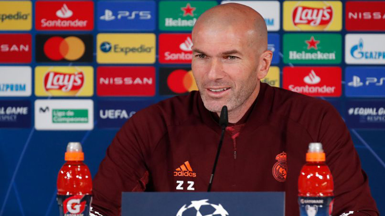 Zidane: "Tenemos que demostrar mucho ante el Atalanta para pasar"