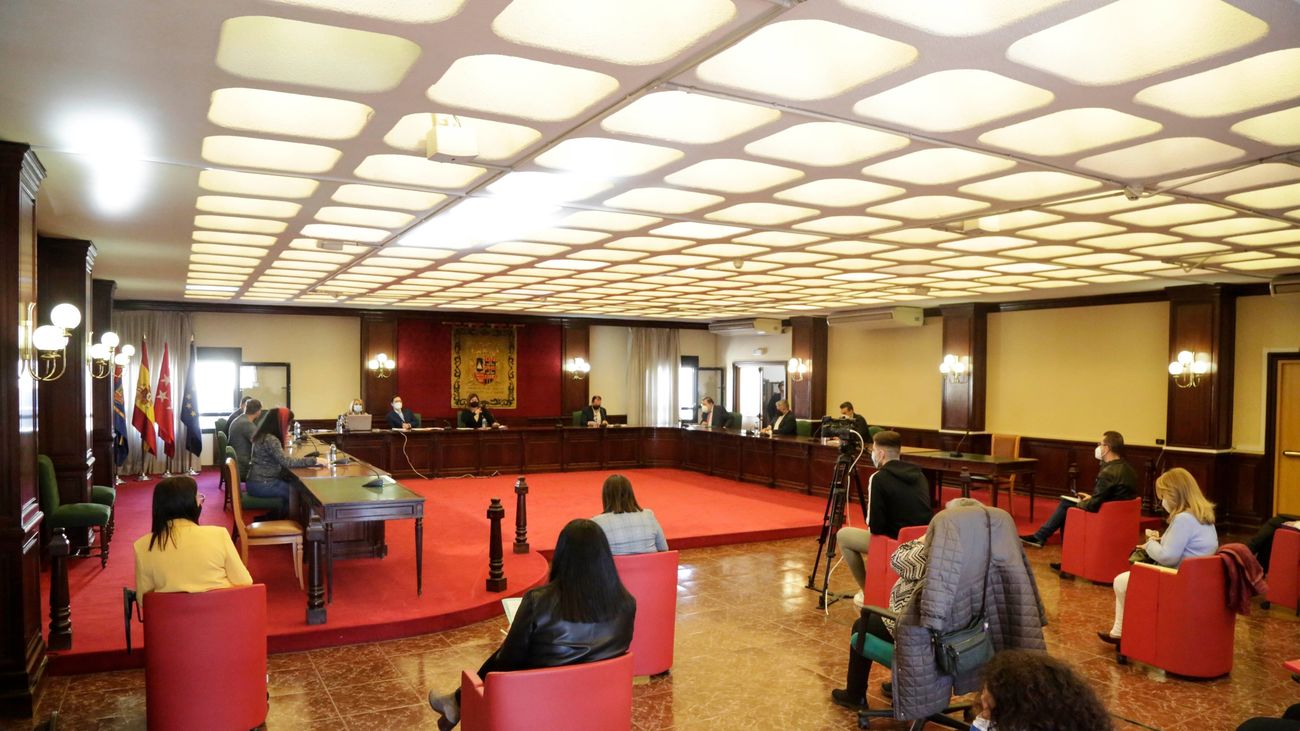 El Pleno de reprobación en el Ayuntamiento de Móstoles