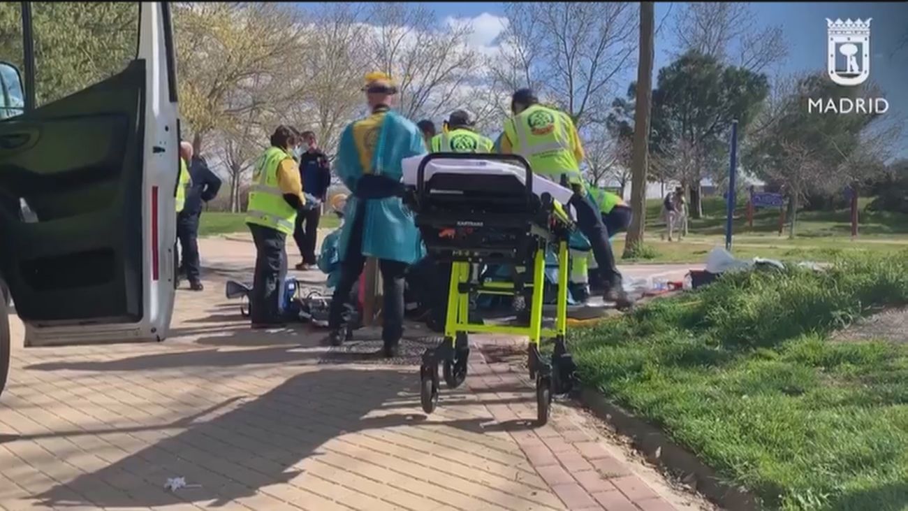 Piden ayuda para localizar al conductor del patinete que se dio a la fuga tras arrollar a una anciana