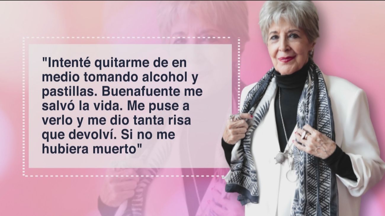 Concha Velasco narra momentos duros de su vida y desvela quién era el padre de su hijo