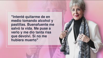 Concha Velasco narra momentos duros de su vida y desvela quién era el padre de su hijo