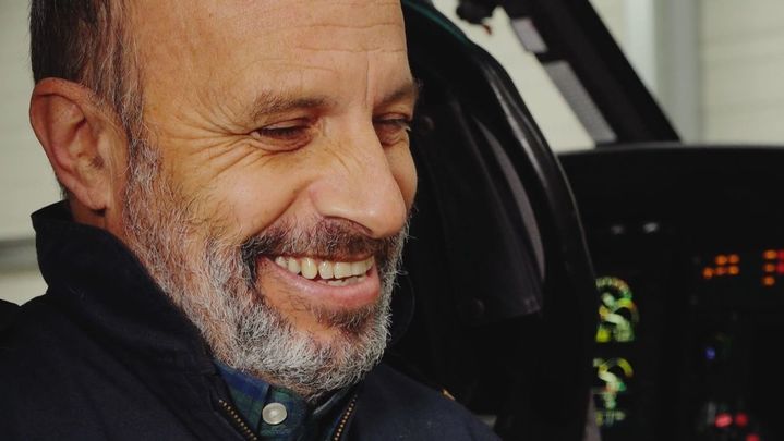 José Luis Cubeiro, uno de los mejores pilotos de rescate de España