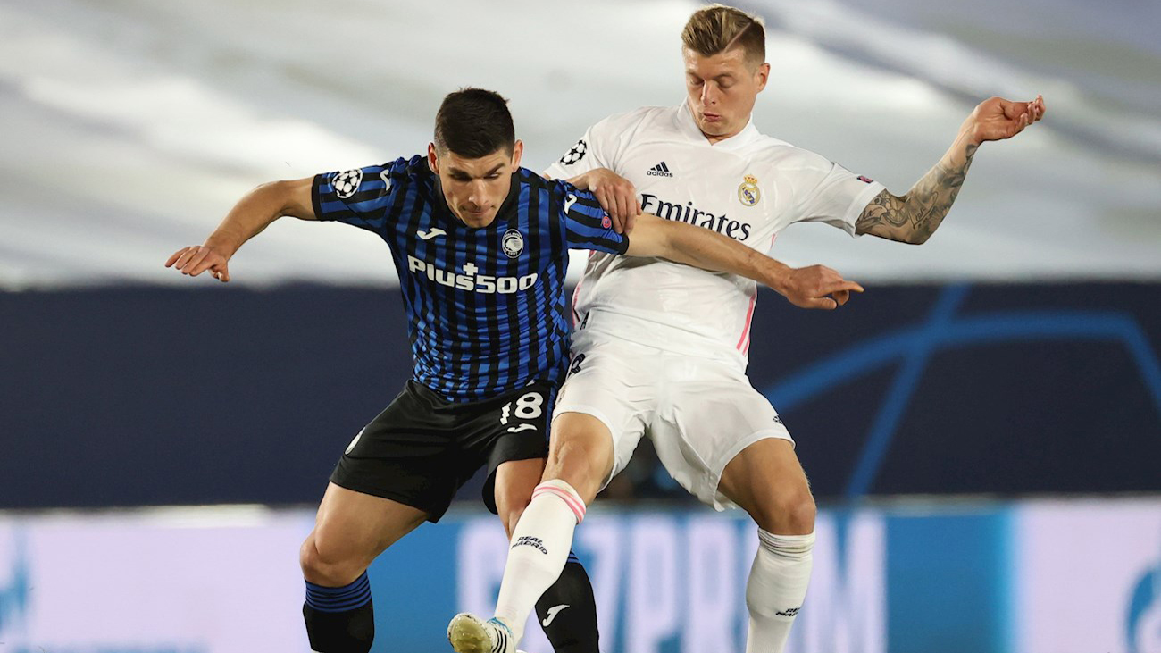 Kroos ante el Atalanta
