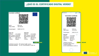 Así es el 'pasaporte Covid' para poder viajar en Europa