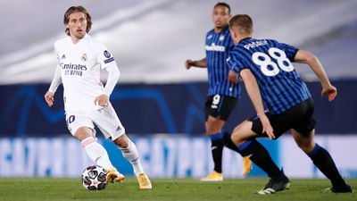 Y apareció Modric ante el Atalanta para firmar un partido implecable