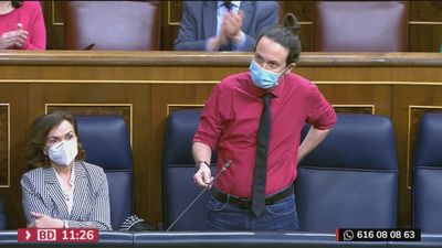 Iglesias acusa al PP de comprar diputados de Cs  y Egea rechaza lecciones y le vaticina que sólo le quedará "rodear la Asamblea" en Madrid