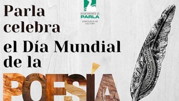 Cartel anunciador de la programación del Día Mundial de la Poesía / AYUNTAMIENTO DE PARLA