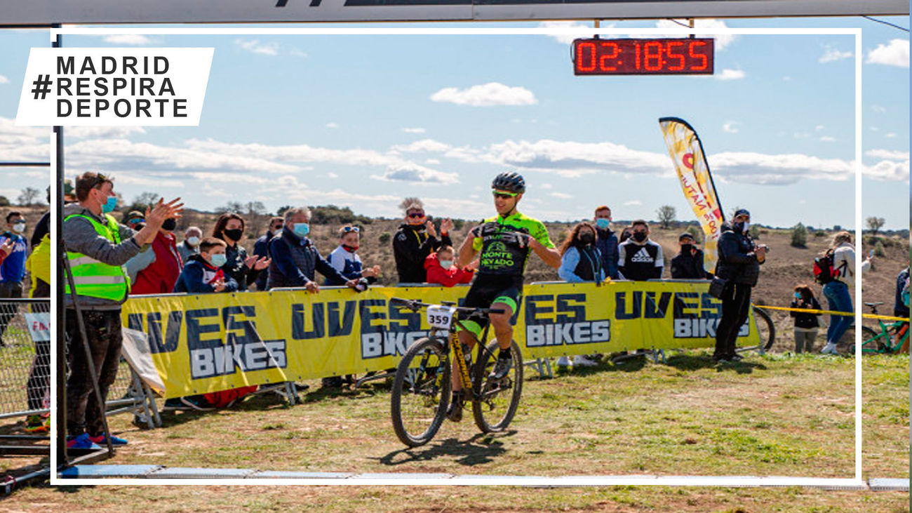 Solenne Billouin y Francisco Herrero, triunfadores en la Super Cup MTB en Pezuela de las Torres