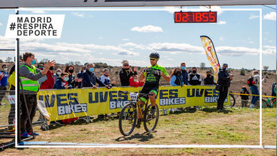 Solenne Billouin y Francisco Herrero, triunfadores en la Super Cup MTB en Pezuela de las Torres