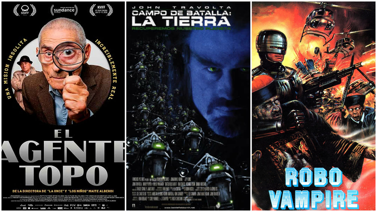Estrenos de cine... contados de otra manera. Topos, aliens, vampiros (y Travolta)