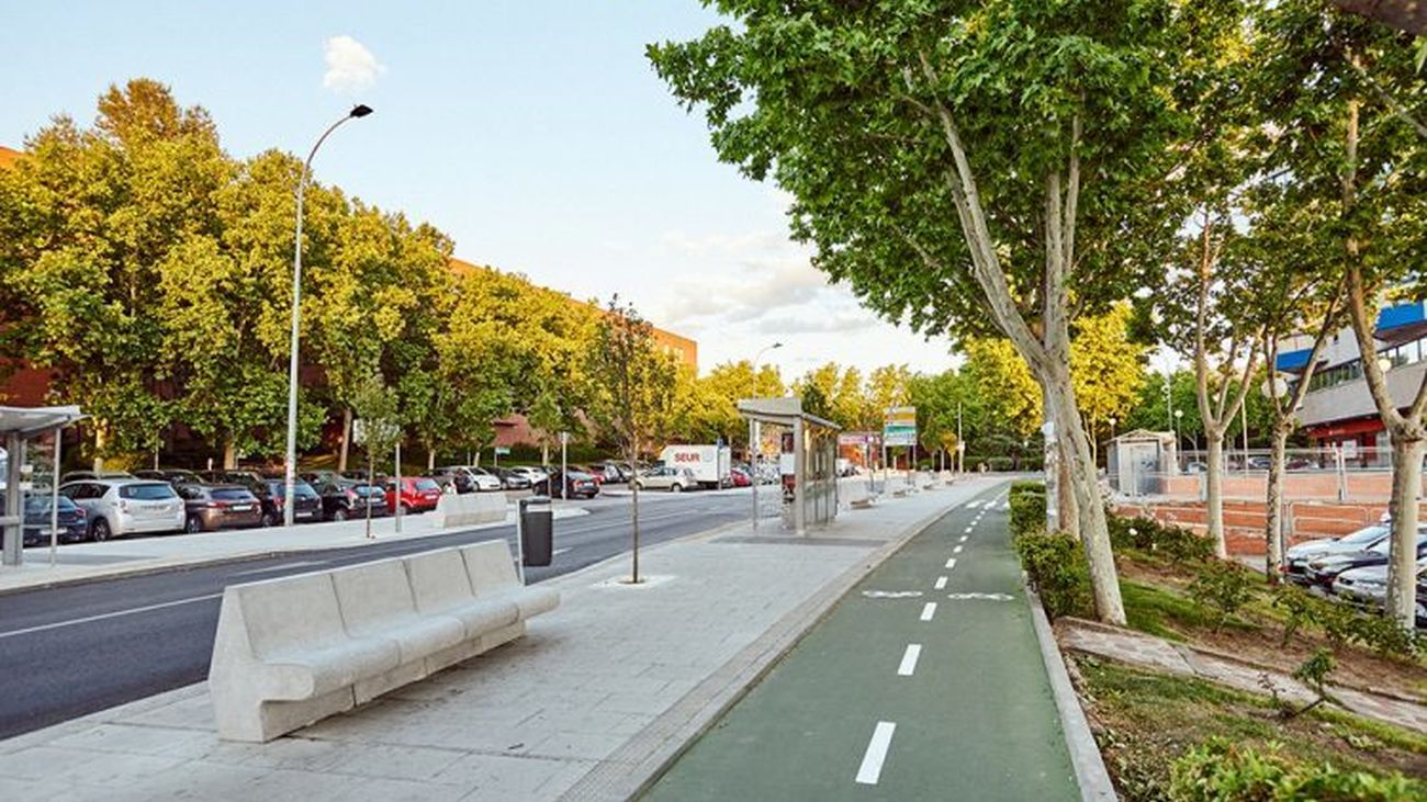 Obras en las avenidas de Covibar y los Almendros de Rivas este verano