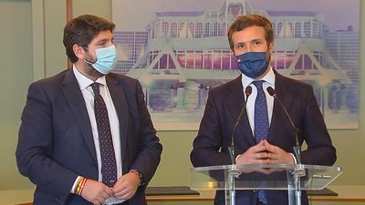 Fracasa la moción de censura del PSOE y Cs en Murcia