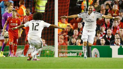 Al Real Madrid le cae en Liverpool en cuartos de la Champions