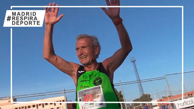 Manuel Alonso, de 85 años, busca batir el récord del mundo de 800 metros de +80