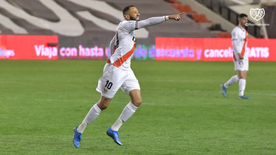 Bebé, jugador del Rayo:  "No es imposible acabar segundos"